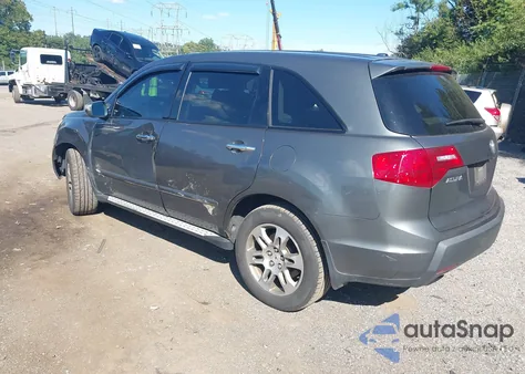 2007 Acura Mdx Technology Package z USA, uszkodzony, nr VIN 2HNYD28417H537101